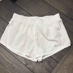 Nike Women's Athletic White Shorts